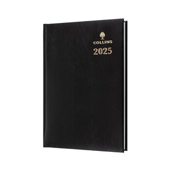 Diary 2025 Collins Sterling A5 384.P99 Wtv Black