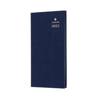 Diary 2025 Collins Sterling B6/7 176X88Mm 373P.P59 Wtv Portrait Navy