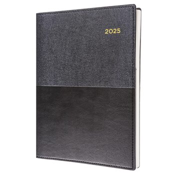 Diary 2025 Collins Vanessa A4 145.V99 1Dtp Black