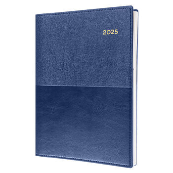 Diary 2025 Collins Vanessa A4 145.V59 1Dtp Blue