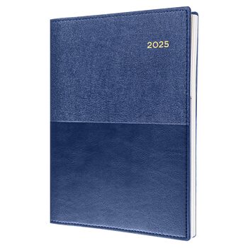 Diary 2025 Collins Vanessa A4 345.V59 Wtv Blue