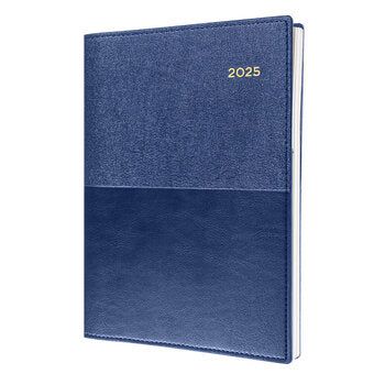 Diary 2025 Collins Vanessa A5 385.V59 Wtv Blue