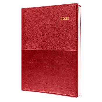 Diary 2025 Collins Vanessa A5 385.V15 Wtv Red