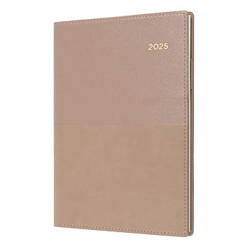 Diary 2025 Collins Vanessa A5 585.V49 Mtv Rose Gold