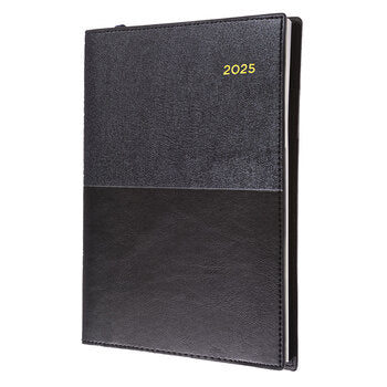 Diary 2025 Collins Vanessa A6 105X148Mm 165.V99 1Dtp Black