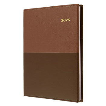 Diary 2025 Collins Vanessa A6 105X148Mm 165.V90 1Dtp Tan