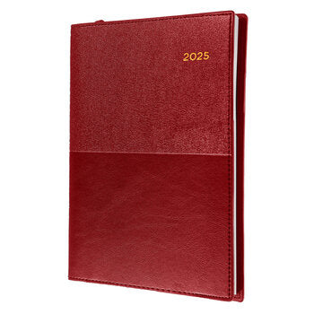 Diary 2025 Collins Vanessa A6 105X148Mm 365.V15 Wtv Red