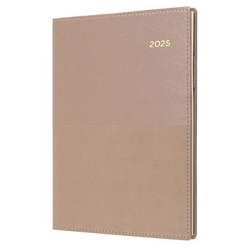 Diary 2025 Collins Vanessa A6 105X148Mm 365.V49 Wtv Rose Gold