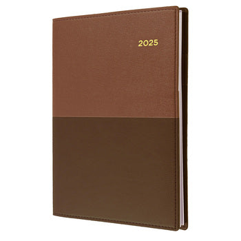 Diary 2025 Collins Vanessa A6 105X148Mm 365.V90 Wtv Tan