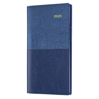 Diary 2025 Collins Vanessa B6/7 176X88Mm 375.V59 Wtv Lscape Blue