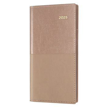 Diary 2025 Collins Vanessa B6/7 176X88Mm 375.V49 Wtv Lscape Rose Gold