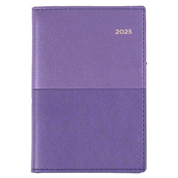 Diary 2025 Collins Vanessa B7R 125X80Mm 355.V55 Pocket Wtv Lilac