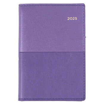 Diary 2025 Collins Vanessa B7R 125X80Mm 355.V55 Pocket Wtv Lilac