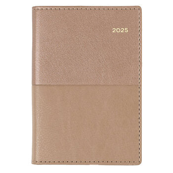 Diary 2025 Collins Vanessa B7R 125X80Mm 355.V49 Pocket Wtv Rose Gold