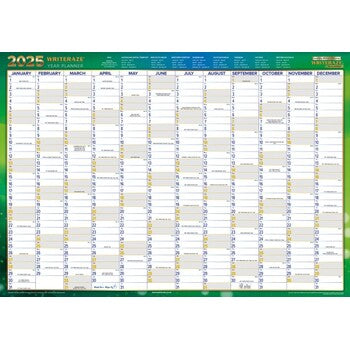 Planner 2025 Collins 500X700Mm 11880 Qc2 Laminated Recycled