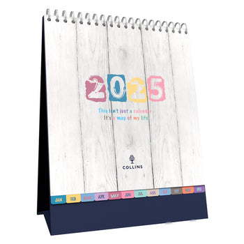 Calendar 2025 Collins 195X175Mm Btdc Brighton Desk Mtv