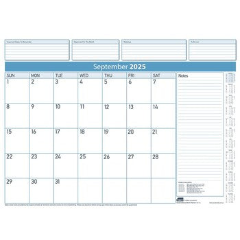 Refill 2025 Sasco 519X3870Mm Deluxe Desk Planner Mtv