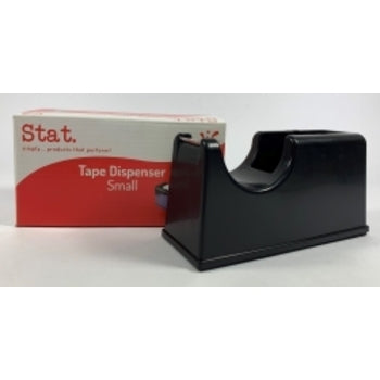 Tape Dispenser Stat Sml Black