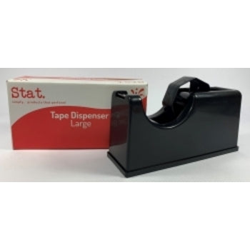 Tape Dispenser Stat Lge Black