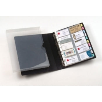 Business Card Book And Case Holds 500 Cards