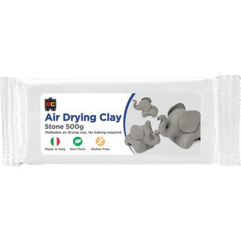 Clay Modelling Ec Air-Dry 500G Stone