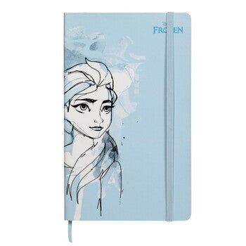 Journal  Spirax 127X209 Frozen 2 Elsa Elastic Closure Casebound 90Gsm 192Pg