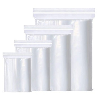 Bags Plastic Resealable Gns 40X50Mm Pk100