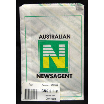 Bags Paper Newsagent No.2 165 X 240 Pk500