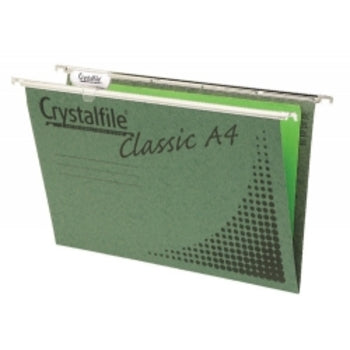Suspension File Crystalfile A4 Enviro Green Pk20
