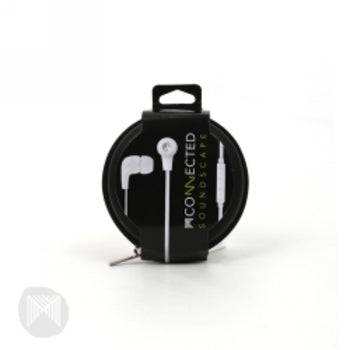Sp- Earphones Mconnected Soundscape W/Remote White