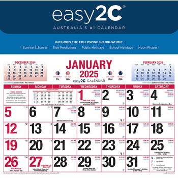 Calendar 2025 Easy2C Magnetic