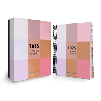 Diary Elizabeth Richards 210X270Mm 2025 Teacher Planner