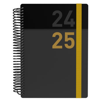 Academic Diary/Planner Delta A5 Fy Aug 24-Aug 25 Appt. Fp51M.45 Dtp Yellow