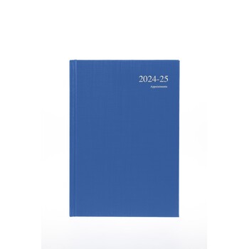 Diary Essential A4 Financial Year 24-25 Appointment Essa41M.60 Dtp Blue