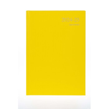 Diary Essential A4 Financial Year 24-25 Appointment Essa41M.45 Dtp Yellow