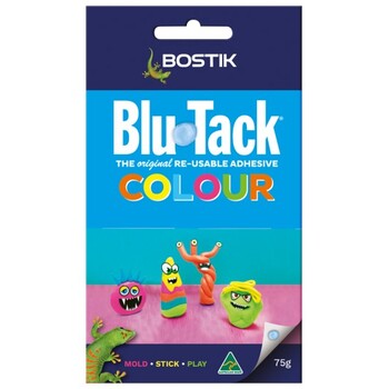 Blu Tack Colour Bostik 75Gm