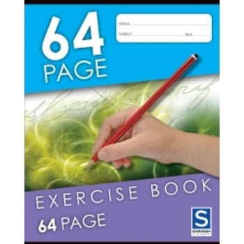 Exercise Book Sovereign 225X175Mm 8Mm Ruled 64Pg