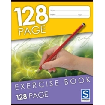 Exercise Book Sovereign 225X175Mm 8Mm Ruled 128Pg