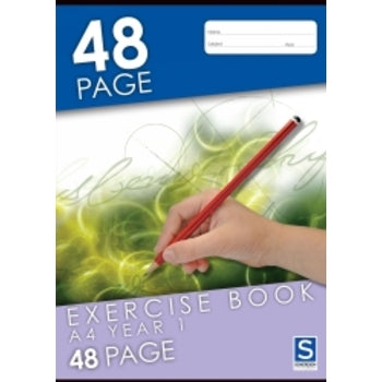 Exercise Book Sovereign A4 Year 1 Ruled 48Pg
