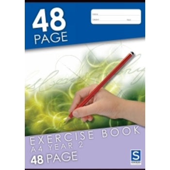 Exercise Book Sovereign A4 Year 2 Ruled 48Pg