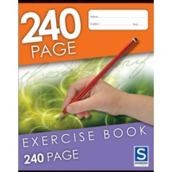 Exercise Book Sovereign 225X175Mm 8Mm Ruled 240Pg