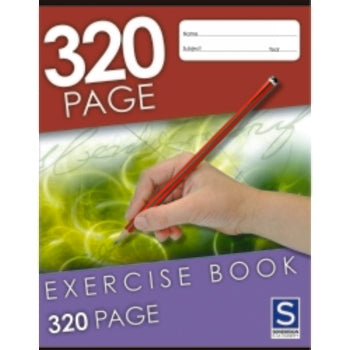Exercise Book Sovereign 225X175Mm 8Mm Ruled 320Pg