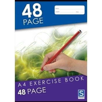 Exercise Book Sovereign A4 8Mm Ruled 48Pg