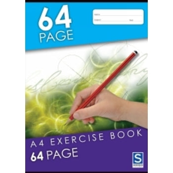 Exercise Book Sovereign A4 8Mm Ruled 64Pg