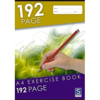 Exercise Book Sovereign A4 8Mm Ruled 192Pg