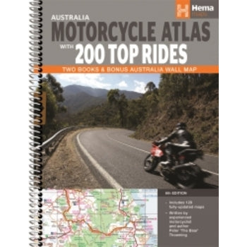 Atlas Hema Australian Motorcycle With 200 Top Rides