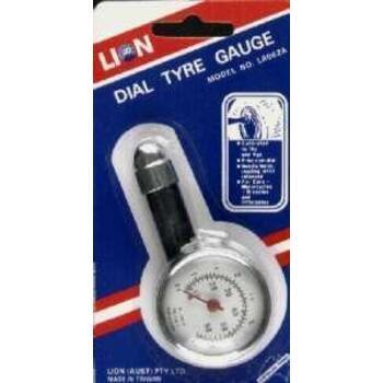 Gauge Tyre Dial 10-60Psi