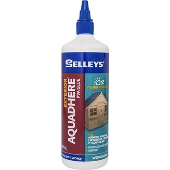 Adhesive Aquadhere Exterior PVA 500ml Selleys