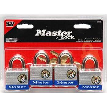 Padlock Master Laminated Key Alike 4 40mm