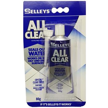 Sealant All Clear 80g Selleys